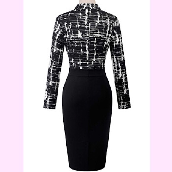 🆕 Women's Long Sleeve Business/Church Dress - Picture 2 of 3